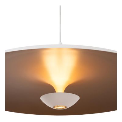 Lucide KENNETH - Pendant light - Ø 80 cm - LED Dim. - 1x22W 2700K - White - Premium